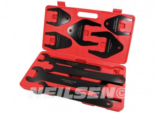 10 PIECE FAN CLUTCH WRENCH SET