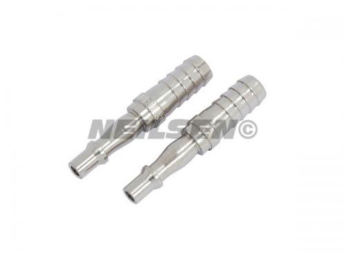 AIRLINE BAYONET FITTING - 2PC WITH HOSE BARB 1/2 BSP