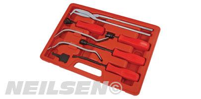 8PC BRAKE TOOL SET IN RED BMC