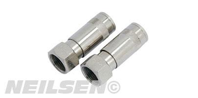 AIR QUICK COUPLER SET - 2PC FEMALE 1/2 BSP