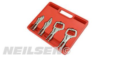 PLIERS - 4PC SET / MINI LOCKING