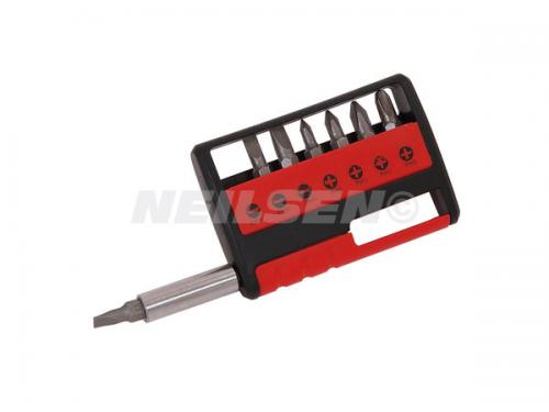 8 IN 1 SCREWDRIVER BIT SET