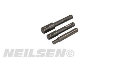 3PC SDS PLUS SOCKET DRIVER SET