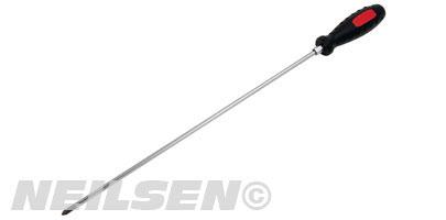 SCREWDRIVER PH2 X 400MM BLADE EXTRA LONG