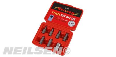 HEX BIT SET - 7PC 3/8IN.DR