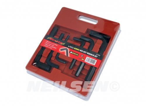 HEX KEY SET - 6 PIECE JUMBO NEILSEN