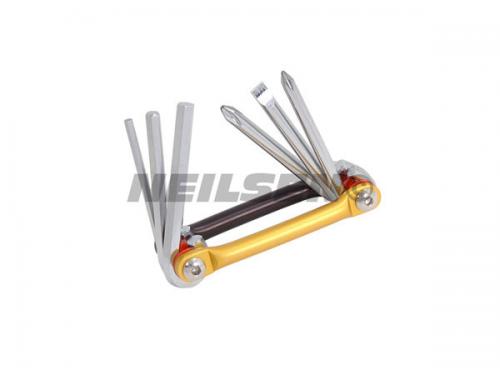 COMBINATION TOOL SET 6PC FOLDING