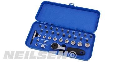 34PC STUBBY BIT TWISTER SET