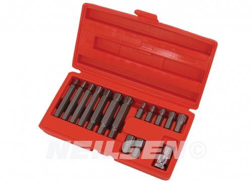 15PCS RIBE BIT SET