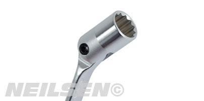 SOCKET WRENCH / FLEXI-HEAD SET - 6PC 12 SIZES