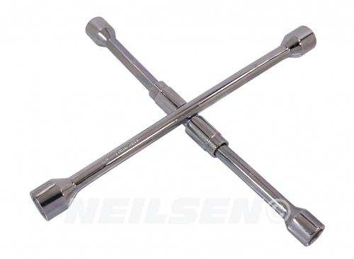 CROSS WHEEL WRENCH FOLDING TYPE