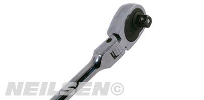 RATCHET HANDLE - 1/2IN. DRIVE LOCKING FLEXIBLE HEAD