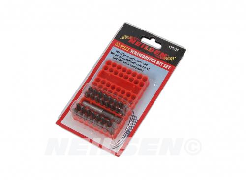 SCREWDRIVER BIT KIT - 33 PIECE PHILLIPS & POZIDRIV NO.2