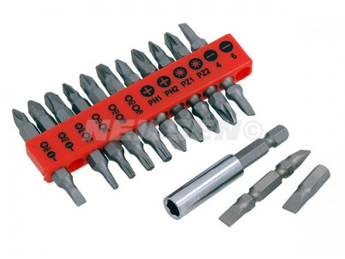 19 PIECE ASSORTED POWER BIT SET