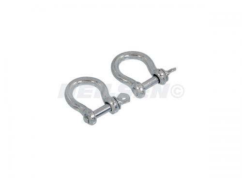 5MM LARGE BOW SHACKLE 2PC