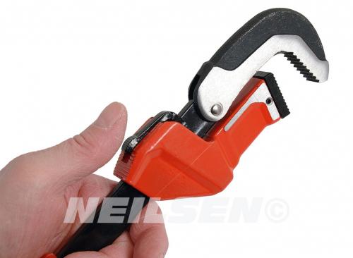 ADJUSTABLE PIPE WRENCH 14INS D/BLISTER