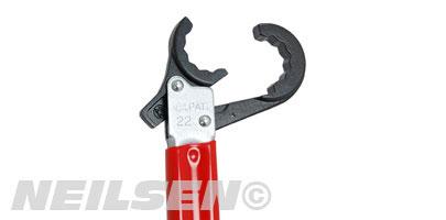 RATCHETING PIPE WRENCH SET - 6PC