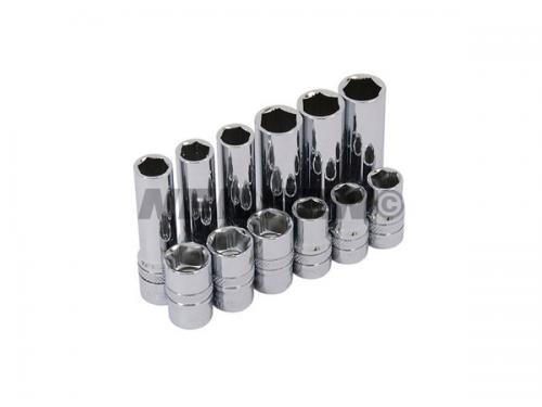 SOCKET SET 12PC 3/8 XION