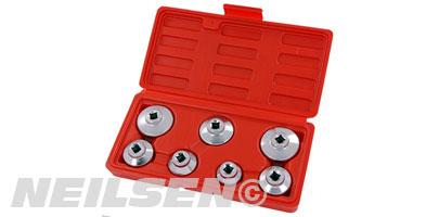 7PC 3/8 INCH DRIVE OIL FILTER SOCKET SET