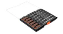 6PC MINI FILES SET 3X140MM(1/8X5-1/2IN)