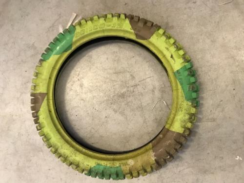 PITBIKE CAMO TIRE WITH INNERTUBE 2.50-14