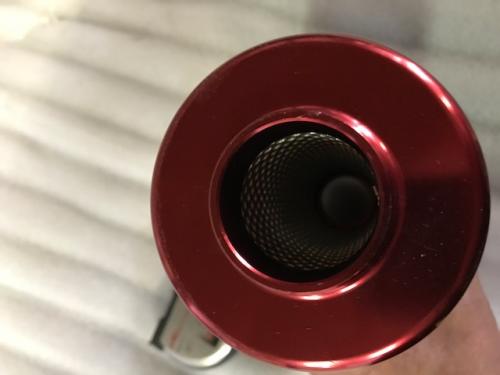 PITBIKE CARBON END MUFFLER CNC END