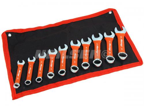 10 STUBBY SPANNER SET