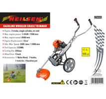 GASOLINE 52CC WHEELED GRASS TRIMMER