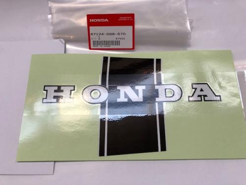 HONDA EMBLEM, R, FRONT 87124-098-670