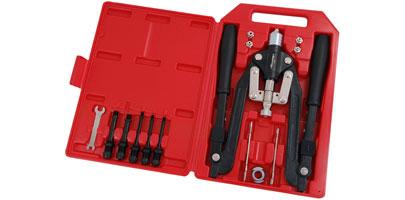 LONG ARM RIVETER SET 3.2-6.4 MM