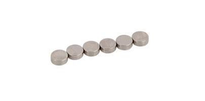 RARE EARTH MAGNETS, 8 MM, 6-PCS.