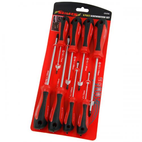 8 PIECE SCREWDRIVER SET