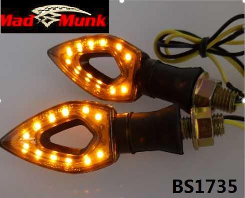 CARBON LED TURNING LIGHTS PAIR