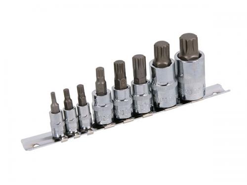 8PCS BIT SOCKET SET 1/4DRIVE & 3/8DRIVE