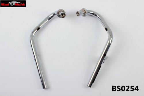 CHROME HANDLE BARS LEFT AND RIGHT FOR CABLE BRAKE AND CABLE CLUTCH