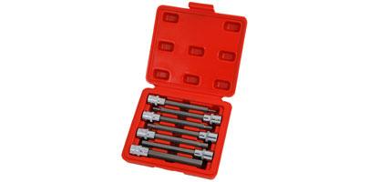 7PC EXTRA LONG HEX BIT SOCKET SET