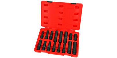 16-PIECE LOCKING WHEEL NUT MASTER KEY SET