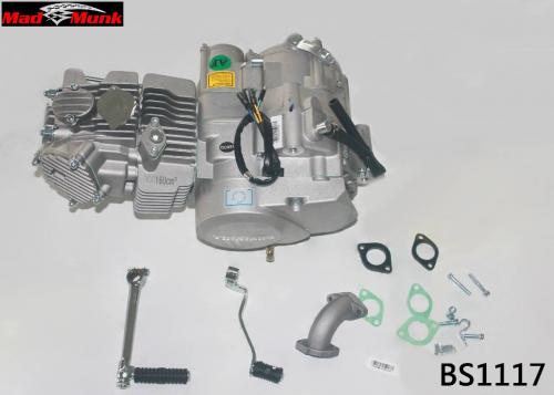 YX 160CC KICK START 4 SPEED MANUAL CLUTCH IN SILVER