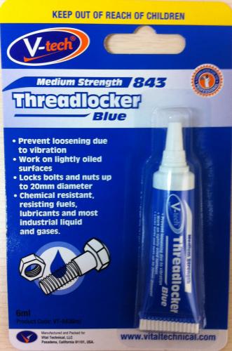 THREADLOCKER BLUE MEDIUM STRENGTH