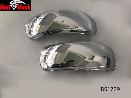 DX NEW STYLE ROLLED EDGE CHROME FENDER SET