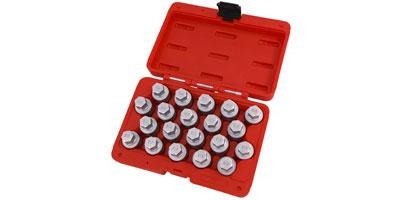 21PCS AUDI WHEEL LOCK SCREW SOCKET SET