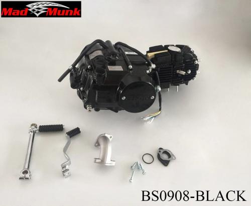 LIFAN 125CC 4 SPEED CLUTCH ENGINE IN BLACK