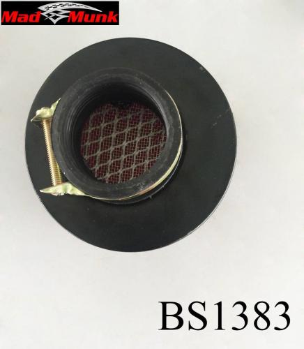 38MM FOAM FLAT AIR FILTER IN BLACK