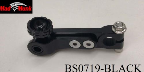 DX MUNK CUB CNC ADJUSTABLE BRAKE ARM BLACK COLOUR      