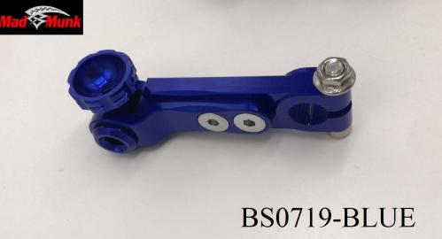 DX MUNK CUB CNC ADJUSTABLE BRAKE ARM BLUE COLOUR 