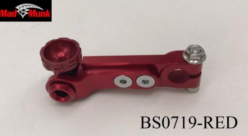 DX MUNK CUB CNC ADJUSTABLE BRAKE ARM RED COLOUR      