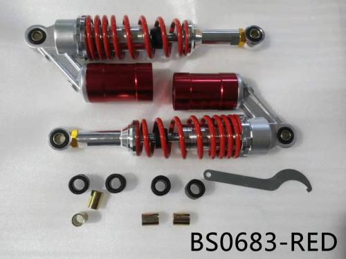 RED  GAS SHOCK 285MM ADJUSTABLE