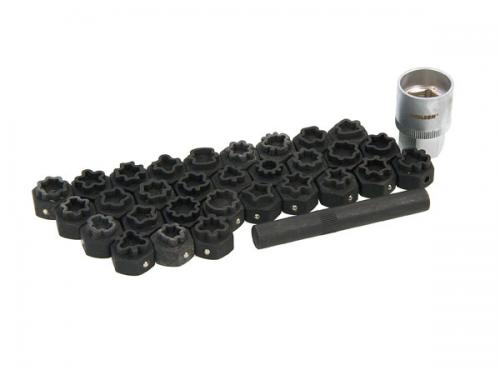 32PCS MERCEDES BENZ RIM LOCK SOCKET SET