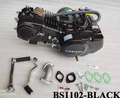 YX 140CC KICK START 4 SPEED MANUAL CLUTCH IN BLACK