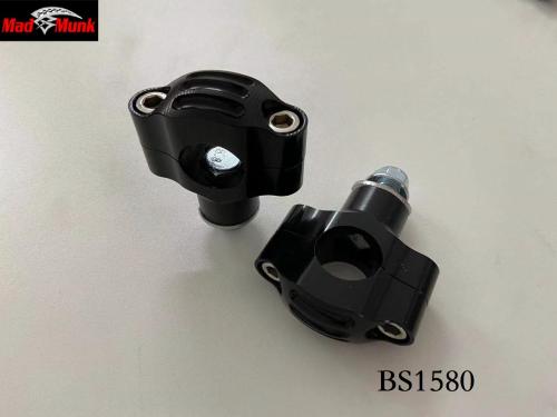 CNC BAR CLAMPS IN BLACK 50MM